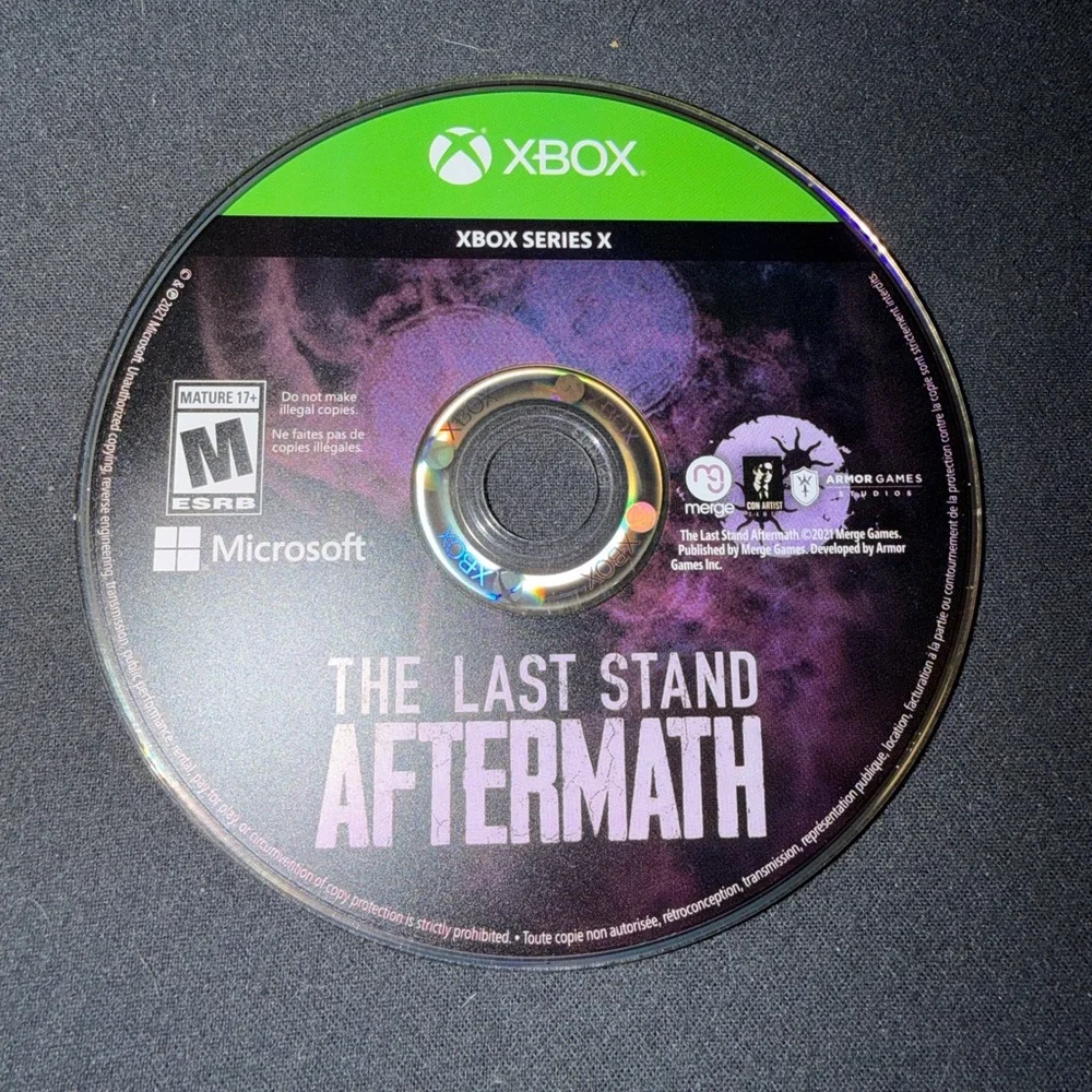 Microsoft Xbox Series X The Last Stand Aftermath Video Game Rated M For Mature U